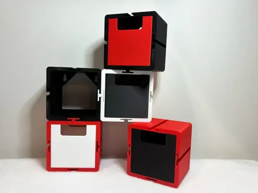 Modular drawer shelf organizer for small parts