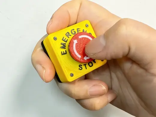 Emergency Stop Button | Anti-Stress Toy | BU03