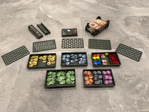 Board Game Organizers for Quacks of Quedlinburg