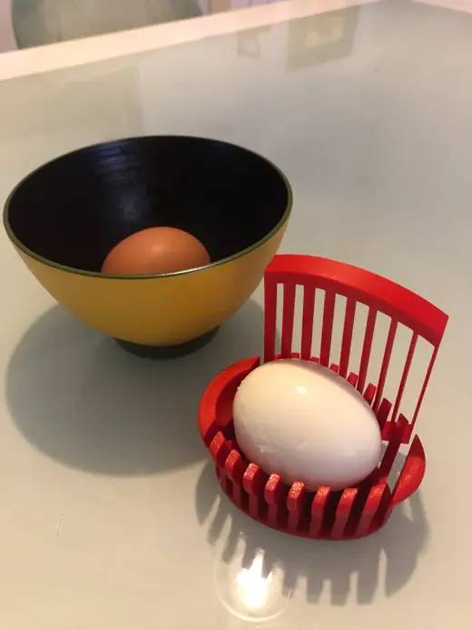 Print in place Egg Slicer