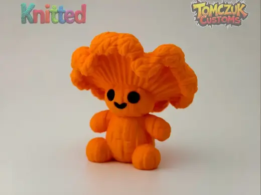 Knitted Collection: Cute Mushroom Chanterelle