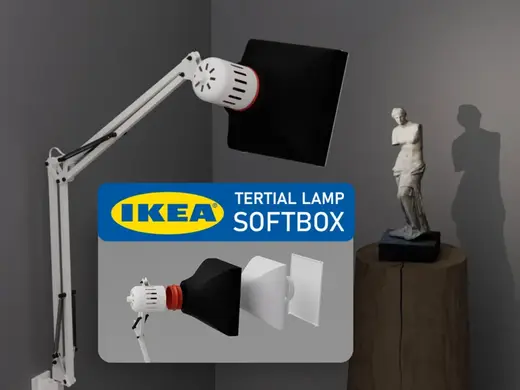 IKEA TERTIAL lamp SOFTBOX