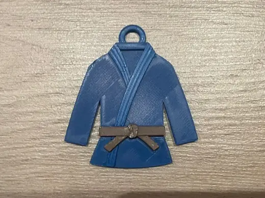 Jiu-jitsu / BJJ gi keychain - swappable belt!