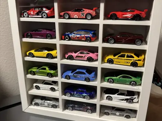 Ikea Sannahed Hotwheels separator frame