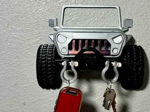 Jeep Wall mounted key hanger