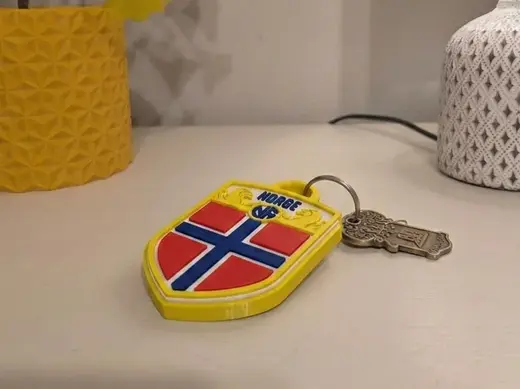World Cup 2026 - Norway Keyring / Keychain