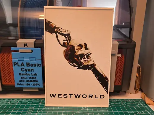 Westworld Series Poster - Hueforge Art