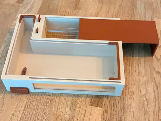 Fourmiliere Tube a essai avec aire de chasse
