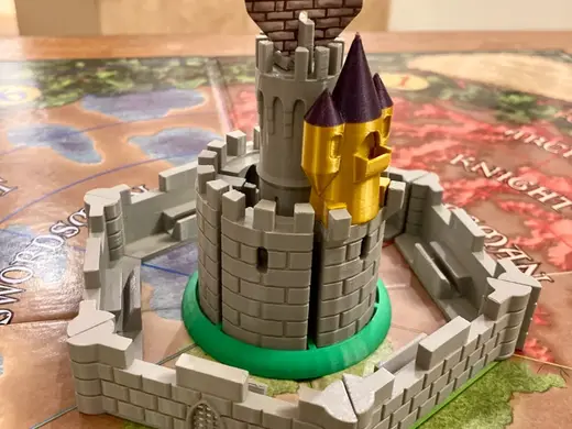 Castle Panic Base + Engines of War Castle Keep