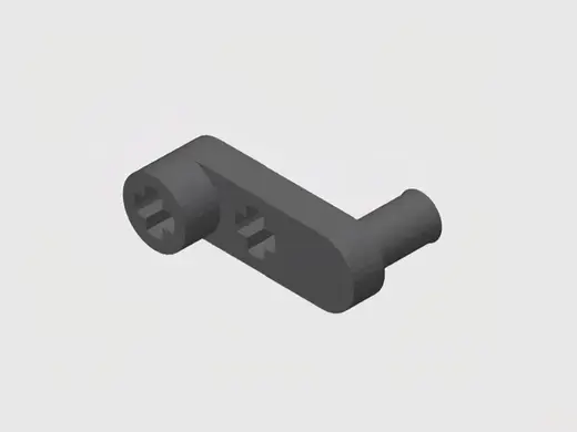 Beam 3 x 0.5 with Knob and Pin (33299 / 61408)