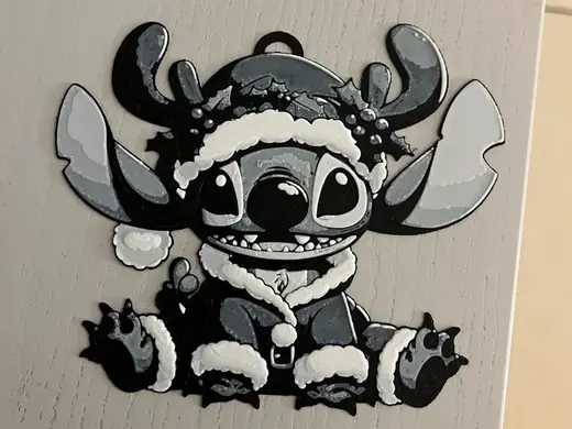 Stitch_Christmans_Hueforge_decoration