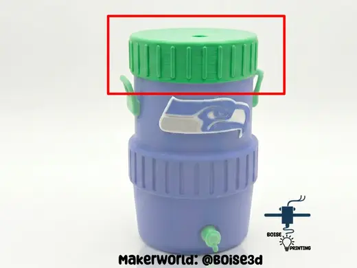 Updated Igloo Cooler Koozie Lid – 12oz Can Cover