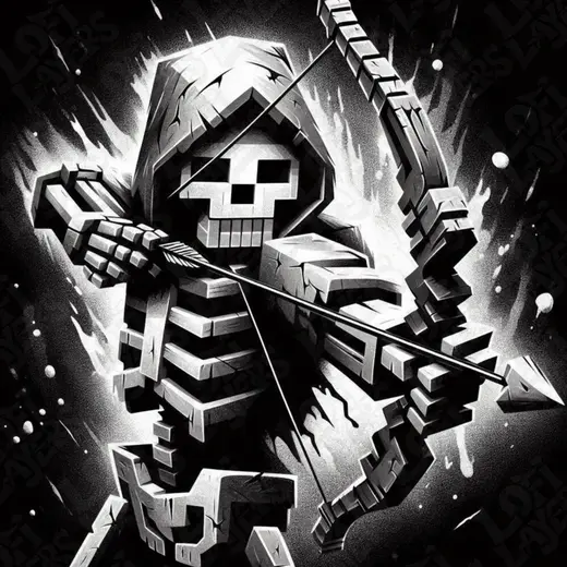 Minecraft Skeleton Hueforge