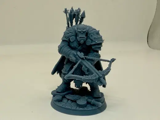 orco con ballesta pesada para dungeons and dragons