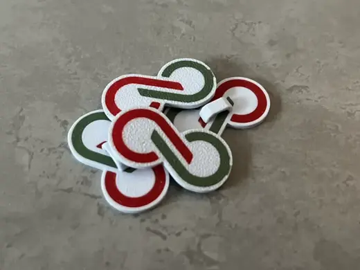 Tisza kitűző - badge