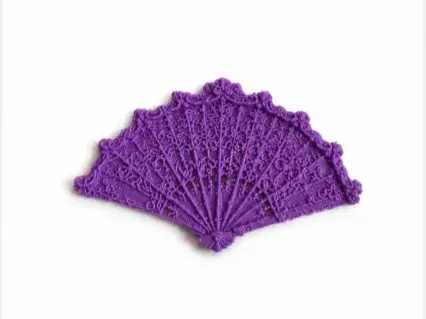 Victorian Lace Fan