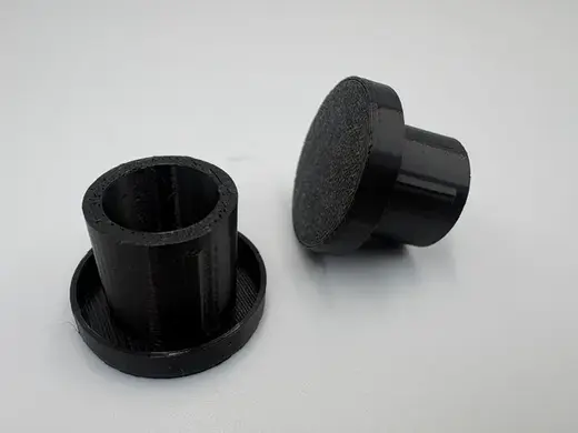 Drive Blue Streak Wheelchair Seat Rail Cap/Plug