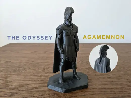 Agamemnon Statue - The Odyssey (Christopher Nolan)