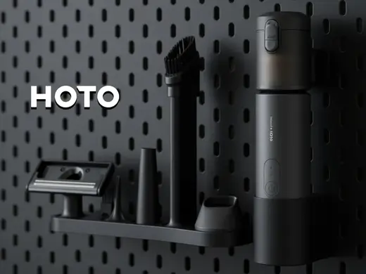 HOTO AutoCare Air Duster & Vacuum Skadis mounting