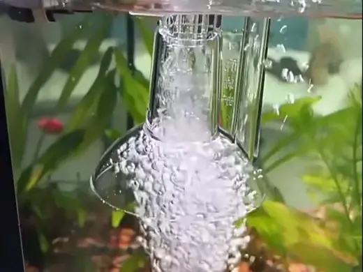 鱼缸出水口水哑巴进气出水口水族缸雨林缸热带缸适用出气泡多