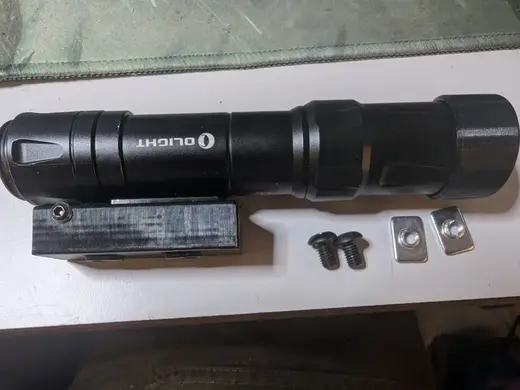 Olight Odin/Javelot TAC MLOK rail mount