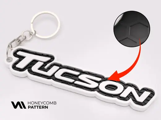 Hyundai Tucson Keychain