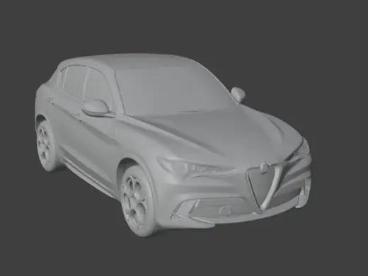 Alfa Romeo 1:64 mini car model