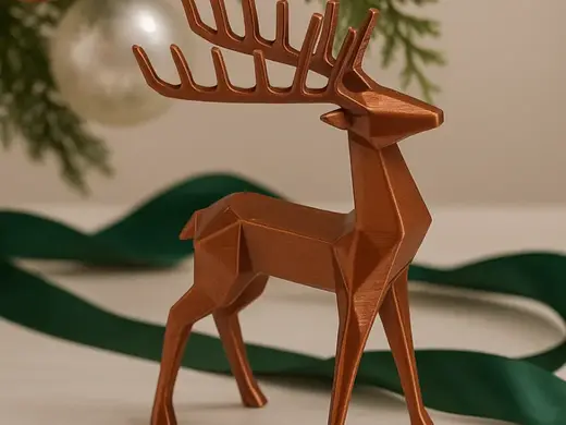Geometric Reindeer – Christmas Decoration