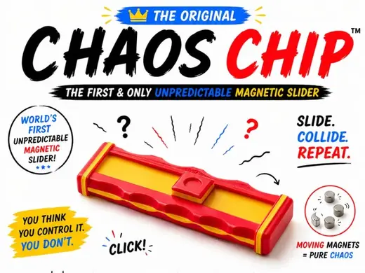 Chaos Chip Original - IMPREVEDIBLE MAGNETIC FIDGET