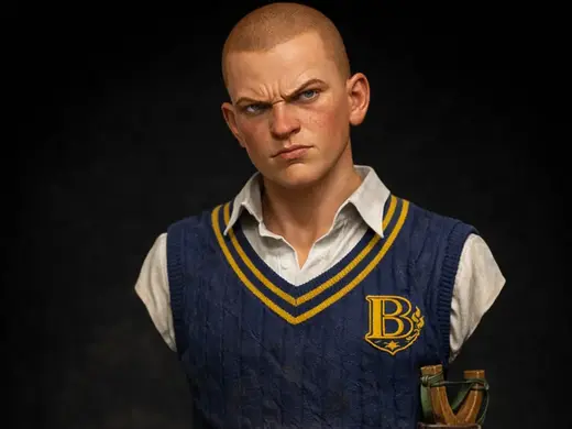 Bully Scholarship Edition Bust Jimmy Hopkins 25cm