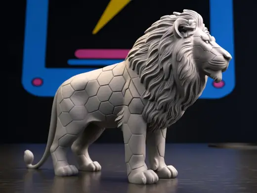 Hexagon Lion