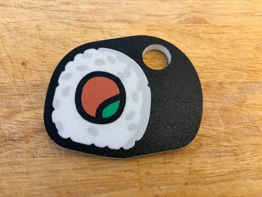 Sushi Roll Keychain — Fidget Food 002
