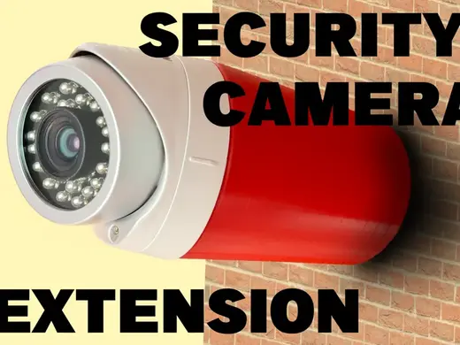 Outdoor Security Camera Extension Mount