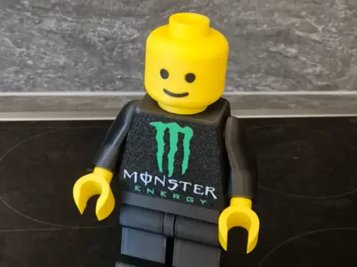 Brick Man Monster Energy 20cm