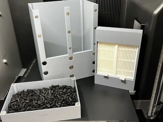 V2 X2D/P2S Luftreinigungssystem für Abluft