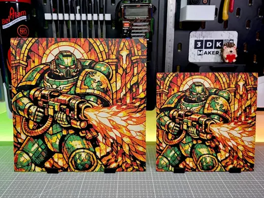 GrimDark Salamanders - Hueforge - 5 Colors