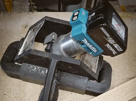 Wood Texturing Jig – 3D Printed Naguri Router Jig