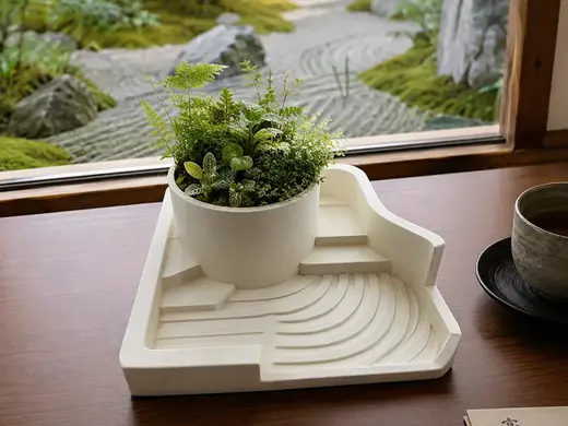 プランター(枯山水) インナーポット付き