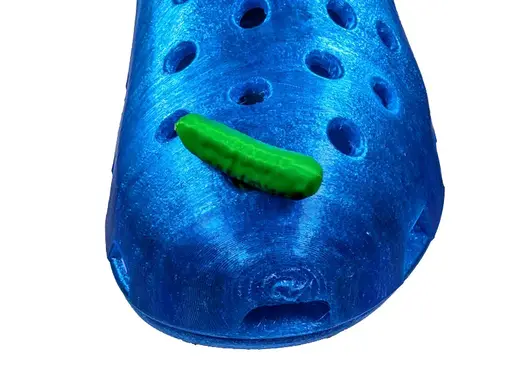 Pickle Croc Shoe Charm (Jibbitz)
