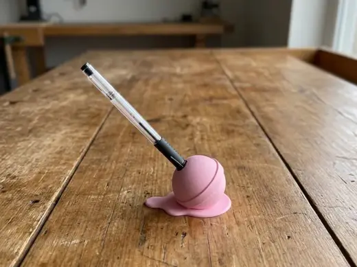 Melted Lollipop Pen Holder Chupachups