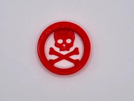 Ring filler pirate skull for modular wearables