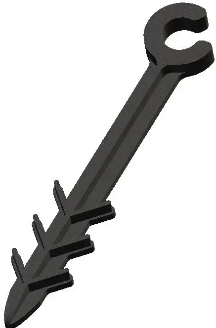 Ground Peg Stake 16/20/25mm PE Hose Pipe Tube