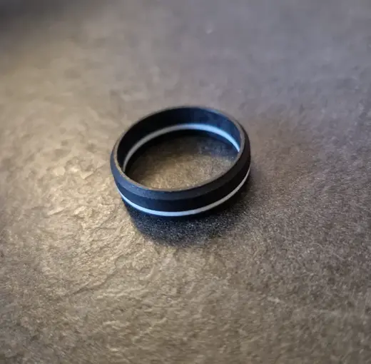 19 mm chamferred ring