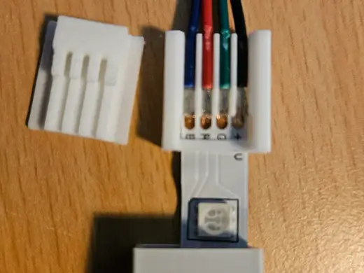 RGB 3, 4 and 5 Pin LED Solderless Connector