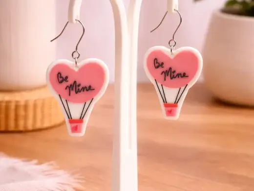 Be Mine Balloon Earrings