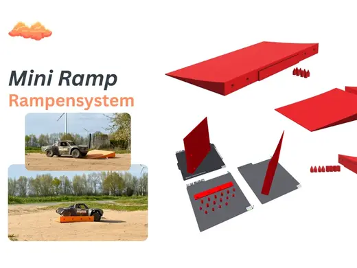 Modulares RC Auto Mini / High Speed Rampensystem