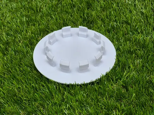 Wall hole plug