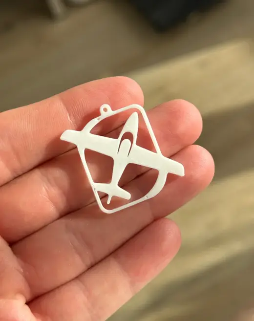 Cirrus Aircraft Logo Keychine