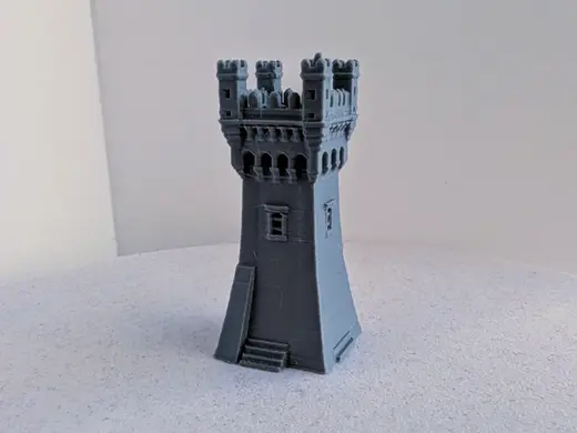Medieval Guard Tower miniature 051