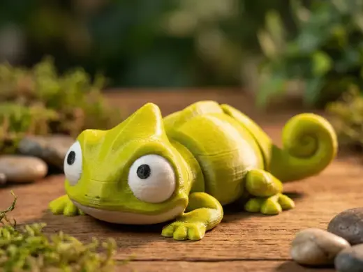 Süßes Flexi Chamäleon / Cute Articulated Chameleon